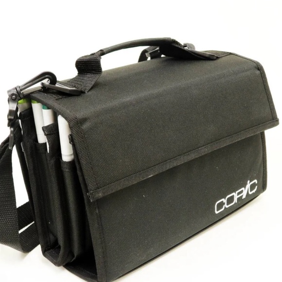 copic marker bag holds 72 markers like new, retail price $48 - Picture 4 of 6
